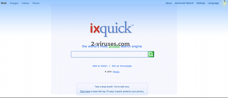 Ixquick.com virus