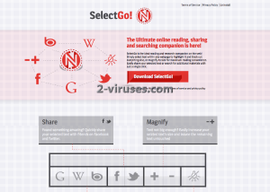 SelectGo.net pop-up ads