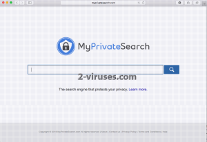 Myprivatesearch.com virus