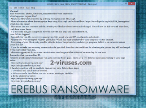 De Erebus ransomware