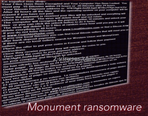 De Monument ransomware