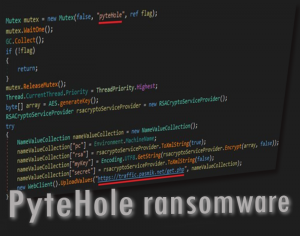 De PyteHole ransomware