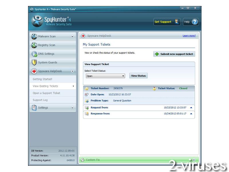 spyhunter live support