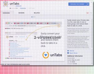 unTabs ads