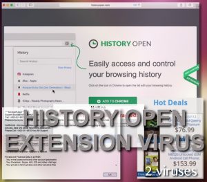 History Open extensie virus