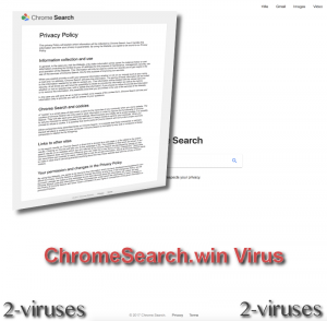 Chromesearch.win Browser Hijacker