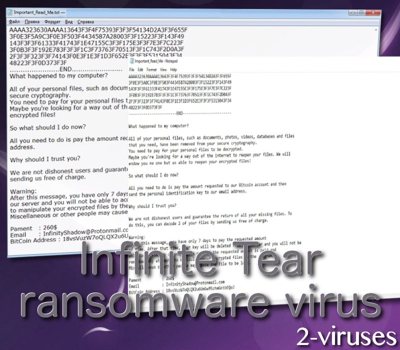 Infinite Tear ransomware virus