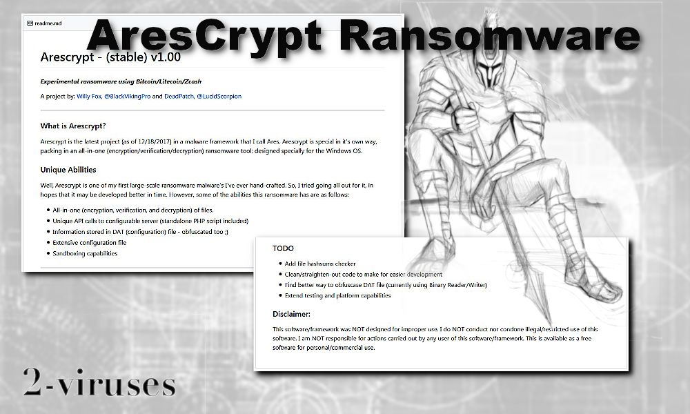 arescrypt ransomware virus