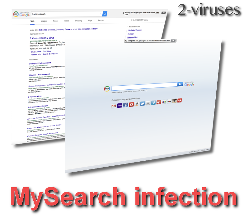 MySearch virus remove