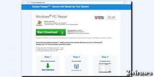 Your Windows Is Infected With 5 Viruses! scam