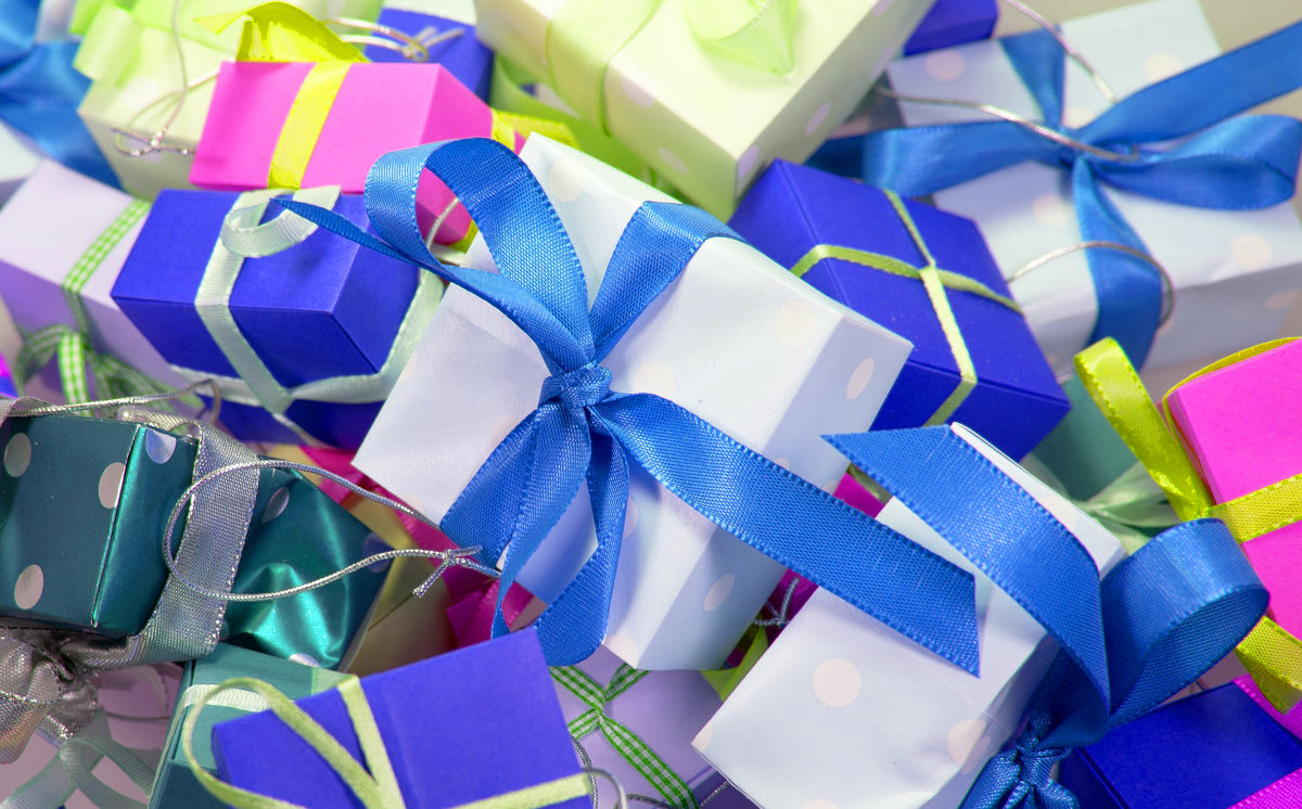 stock picture of gifts